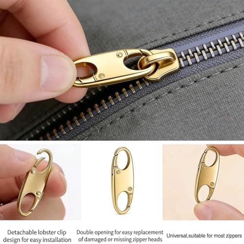 CSLGDMAI 6PCS Zipper Lock Clips,Outdoor Travel Clip — view 3