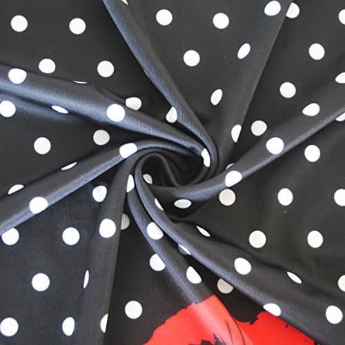 Explore Land Travel Luggage Cover Suitcase Protector Fits 18-22 Inch Luggage (Polkadot, S) — view 4