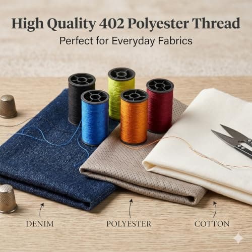Premium DIY Sewing Kit - Over 130 Supplies, 38 Thread Spools (20 Most Useful Colors & 18 Multi Colors), 40 Sewing Pins - Travel, Kids, Beginners — view 3