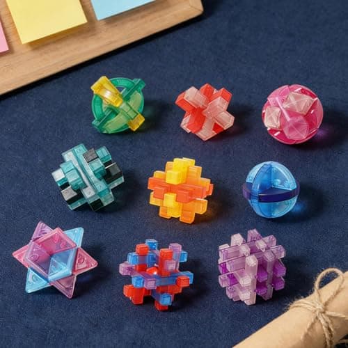 Wooden Puzzle Toys - Assembly Entertainment - Wooden Brain Teasers - for Children Adult Boy Girl Elderly Home Travel School Home Decor — view 2