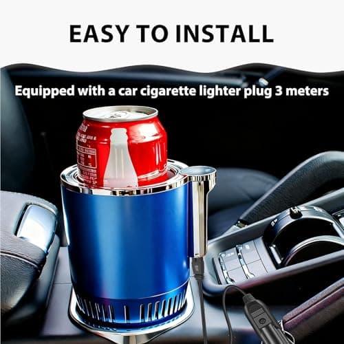 3m 12V Car Refrigerator Car power cable, Universal cool box power Extension, Portable Fridge Power Adapter for Camping Travel Festivals, 12V DC Plug Cable for Cars, Outdoor Appliances — view 6