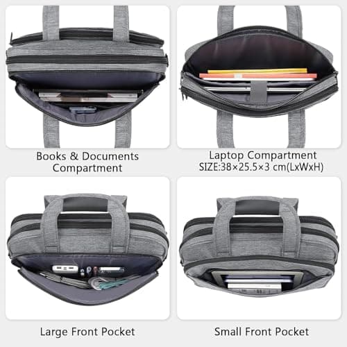 MATEIN Laptop Bag, 15.6 Inch Multifuntional Business Computer Laptop Case — view 3