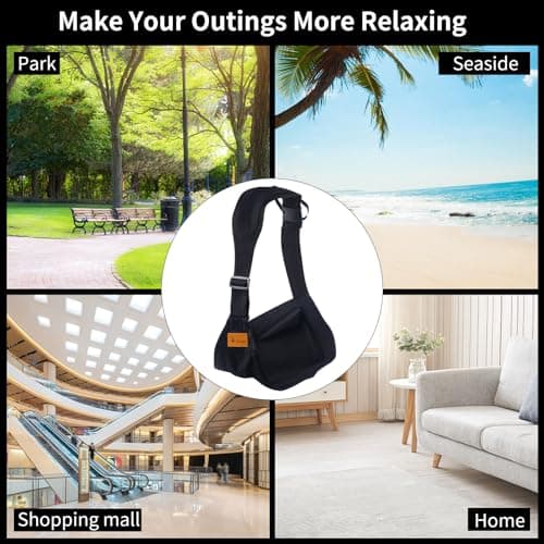Toddler Carrier Sling Baby Carrier Newborn Baby Sling Carrier Baby Carriers from Newborn Baby Wrap Carrier Toddler Sling with Extra Wide Cozy Strap, Safety Adjustable Ergonomic Toddler Carrier — view 6