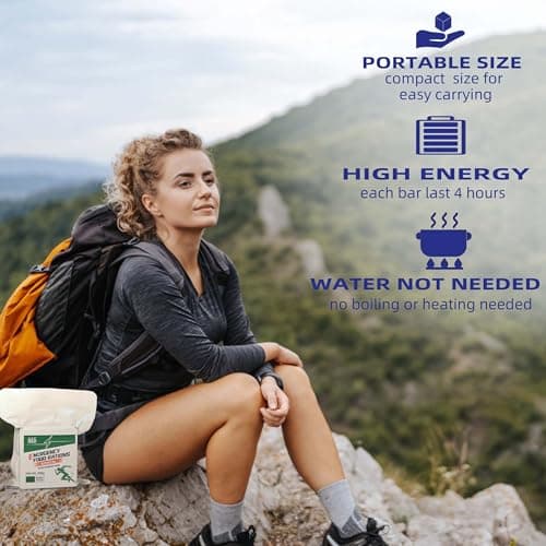 Survival Food, 20 Year Shelf Life High Energy Biscuits, 6 Packs — view 6