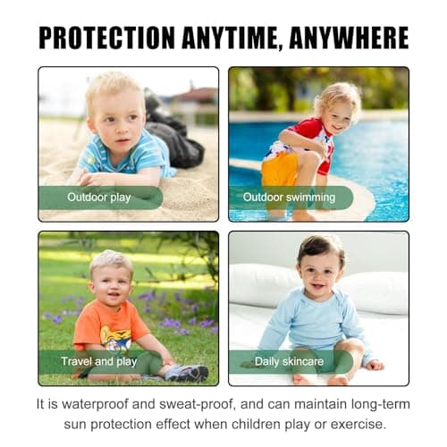 Fragrance-Free Mineral Sunscreen Stick SPF 50 for Face & Sensitive Skin - Waterproof, Broad Spectrum UVA UVB Protection, Travel Size for Outdoor, Beach & Daily Use, Non-Greasy Formula, Gentle — view 4