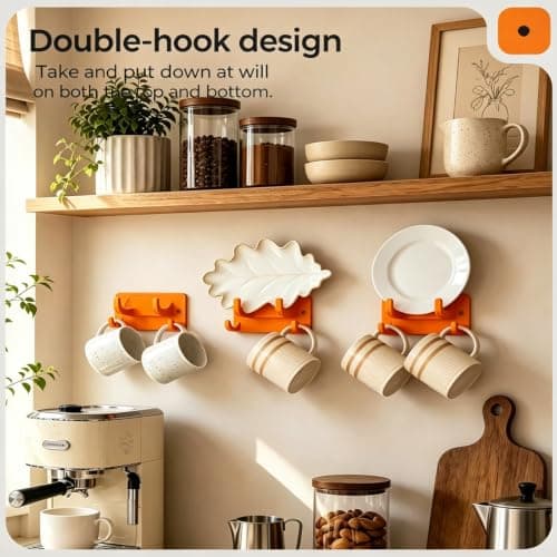 10 Pack Wall Mount Utility Hooks,Garage Shed Garden Kitchen Tool Holders — view 4