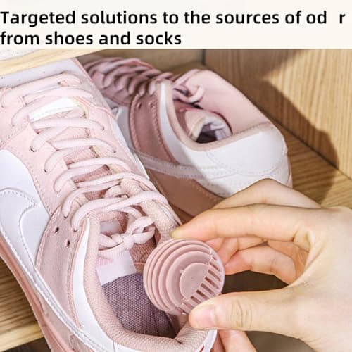 6PCS Shoe Deodorizer Balls,Shoe Air Freshener & O/dor Eliminator,Spherical Design for Smelly Shoes,Foot Odo/ur Remover,Ball Deodorant for Men/Women,Long-Lasting Shoe Freshener Balls(Lavender) — view 5