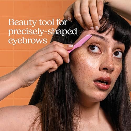 Wilkinson Sword Intuition Eyebrow Shaper Razor for Women, 3 Beauty Tools — view 3