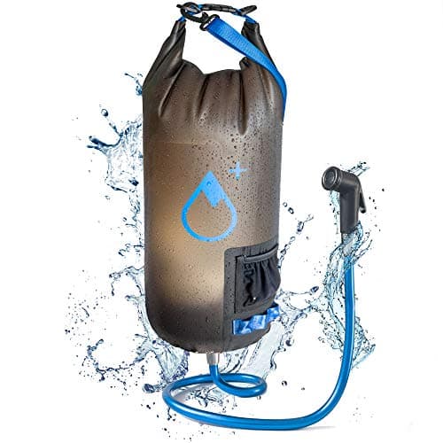 MeinElement Camping Shower – meinMonsun – Mobile Solar Shower and Waterproof Outdoor Drybag – Refresh on Travels and Festivals – Crowdfunding and Design in Germany