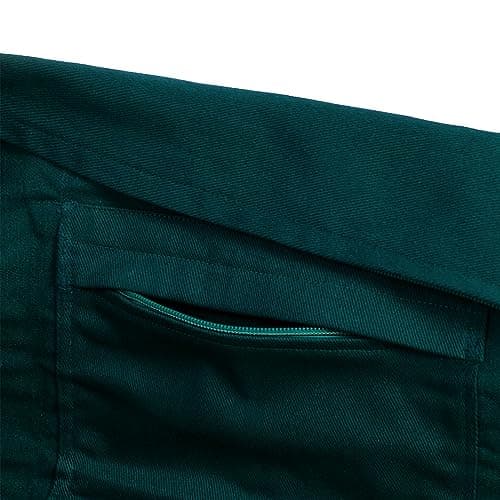 Yoga Studio Yoga Kit Bag | YKK Full Zipp Fastening Carrier Equipment Bag | Cotton Yoga & Pilates Unisex Mat Bag with Storage Pocket Compartments for Mats & Accessories | Fits Most Mat Sizes - Teal — view 5