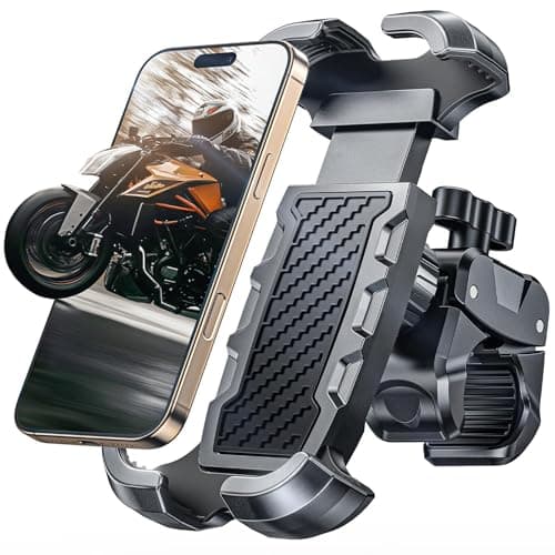 CIRYCASE Bike Phone Holder with [Heavy-Duty Clamp], Motorbike Phone Holder