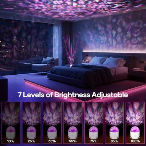 Fokky Galaxy Projector Remote Control,16 Colors+7 Brightness Sensory Lights — view 3