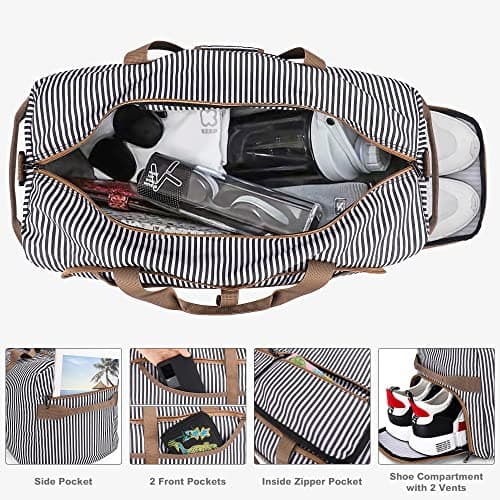 VS VOGSHOW 120L Travel Duffle Bag with Shoe Compartment — view 4