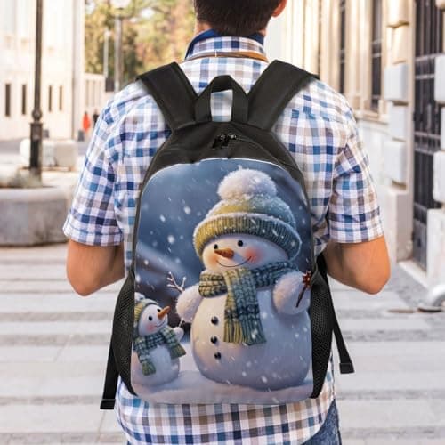 BVNMT Travel Laptop Backpack for Men Women,16 Inch Work Business Backpack — view 6
