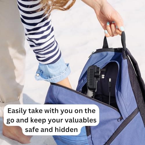 Secret Stash UK Plug Immitation Charger Hidden Compartment Box Diversion Safe - Storage Device for Festivals Events Parties & Home Security - Conceal Valuables Cash Jewelry (Don't Plug in Socket) — view 6
