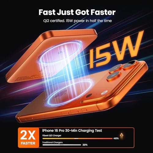 Magnetic Power Bank 10000mAh Ultra Thin Titanium Design Qi2-15W PD20W — view 3