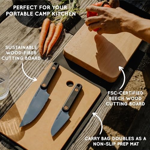 FULL WiNDSOR - MagKnives Magnetic Camping Chopping Board and Knife Set — view 5