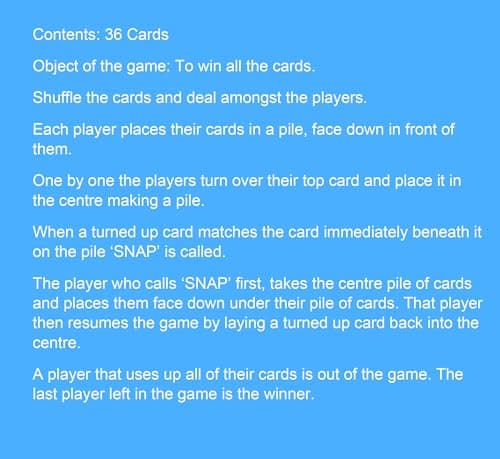 Happium Jumbo Snap Playing Cards Game for Kids Age 3+ — view 4