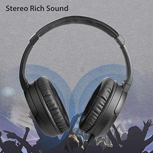 Avantree HF039 - Long Coiled Cord Headphones for TV — view 4