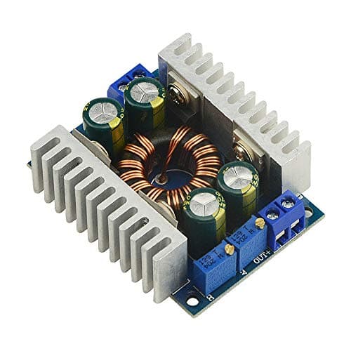 BGTXINGI 8A DC-DC High-Power Buck Boost Converter Module Adjustable Constant Voltage Constant Current Power Module Charging LED Drive with Short Circuit Protection