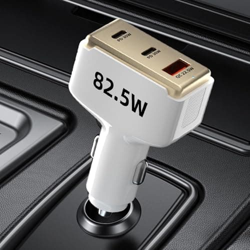 Fast Car Charger 82.5W USB Type C Super Fast Charging — view 3