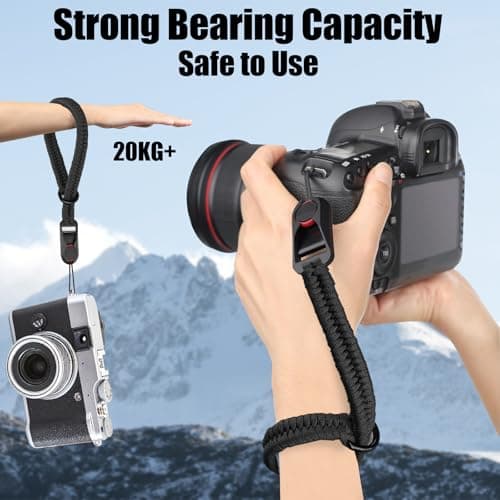 Camera Strap Quick Release Paracord Rope Camera Wrist Straps Adjustable — view 6