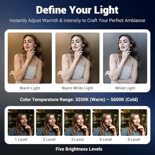 JJC 360° LED Light for Insta 360 X6 X5 X4 Air X3 & Osmo 360 Action Camera — view 4
