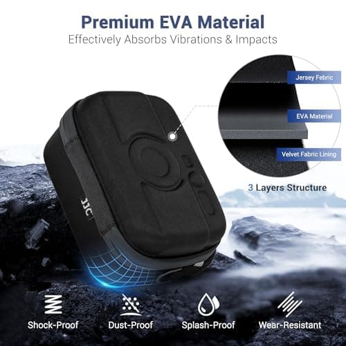 JJC Portable Carrying Case for Go Pro Hero 13 12 & Osmo Action 6 5 Pro 4 3 — view 3