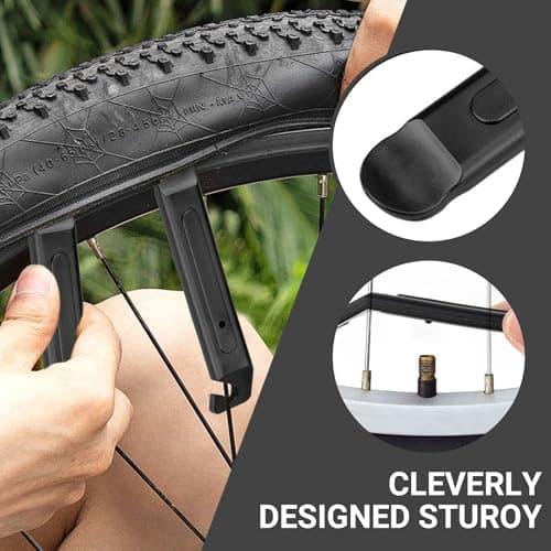 16-in-1 Bike Tool Kit, Portable Bycle Puncture Repair Kit, Multifunction Repair Tools for Road & Mountain Bicycles — view 3