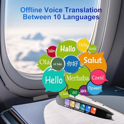Scan Reader Pen, 142 Languages Scan Translator Pen,Supports Speech & Scan to Text, Real Time Pen Reader Scanner,Smart Reading Pen for Dyslexia, Elderly, Kids, Students (Dark Grey) — view 4