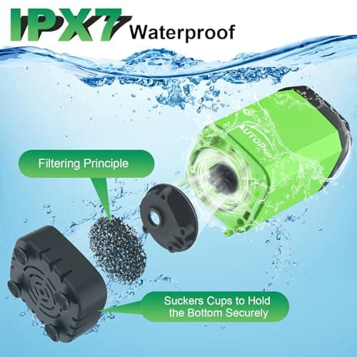 AUTOPkio Portable Camping Shower, Upgraded Rechargeable Outdoor Shower Pump — view 6