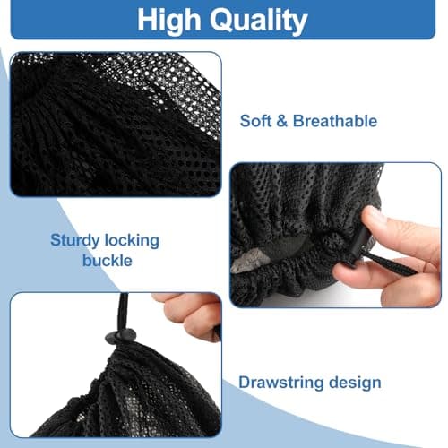 2 Pcs Mesh Laundry Bags, 70×90cm Large Net Laundry Bag for Washing Machine — view 3