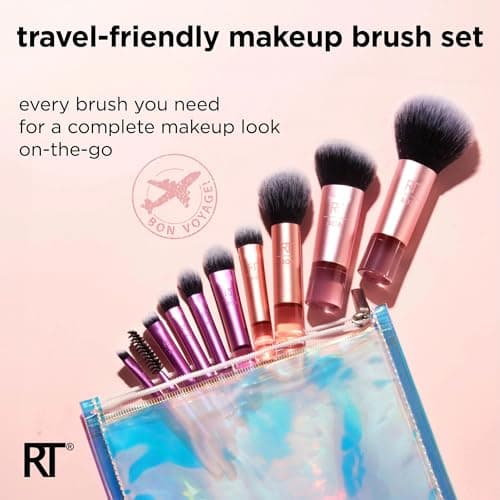 Real Techniques Travel Fantasy Mini Brush Kit, Set of 10 — view 4