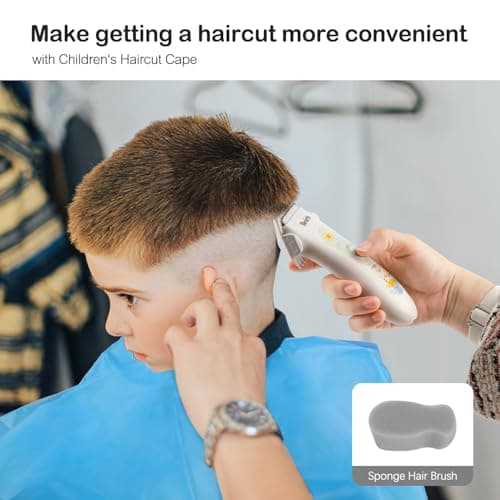 Bimirth Baby Hair Clipper - Hair Trimmer for Kids and Toddlers - Waterproof, Rechargeable, Cordless Hair Cutting Machine for Children (with Bag) — view 5