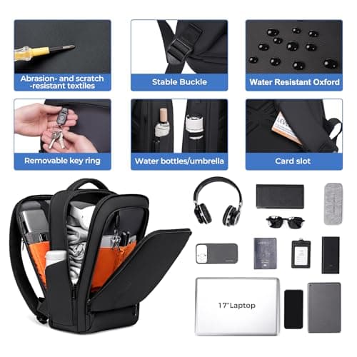 Fenree.geer Laptop Backpack, USB port 17" Laptop Travel Backpack — view 5