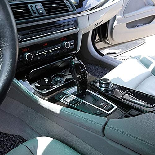 WJBABJ Ski Boot Bag Car Gear Shift Knob Cover Trim Carbon Fiber for BMW F20 F30 F31 F34 X5 F15 X6 F16 X3 F25 X4 F26 F1 — view 3