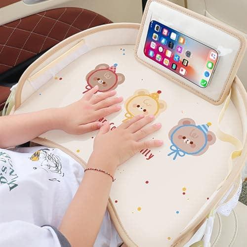 Kids Travel Tray, Car Seat Activity and Play Tray Organizer for Children — view 5