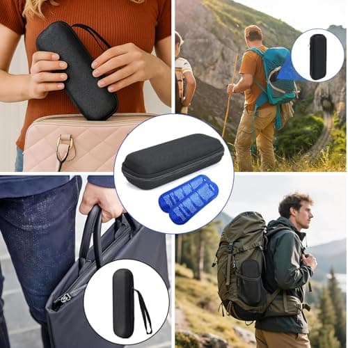 Insulin Cooler Travel Case,Portable Medicine Cool Bag with 2 Ice Packs — view 4