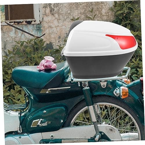 HEALEEP Motorbike Tail Box Plastic Practical Helmet Storage Box — view 3