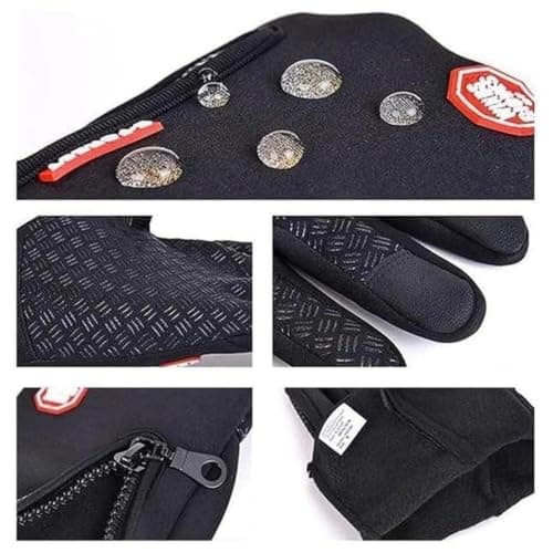 Waterproof Ski Gloves Insulated Breathable Touch Screen Compatible — view 6