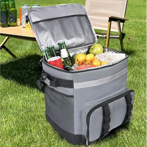Cooler Bag with Wheels Large Insulated Ice Chest — view 5