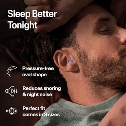 Alpine SleepDeep Earplugs for Sleep, Reusable, 3-Pack (S, M, L), 27 SNR — view 2