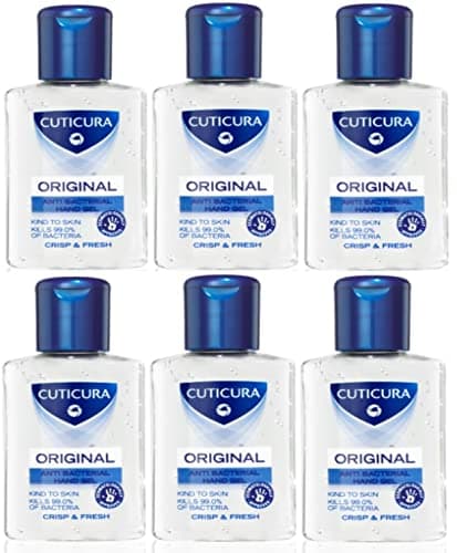 Cuticura Original Hand Gel Crisp and Fresh Cream, 50 ml, Pack of 6