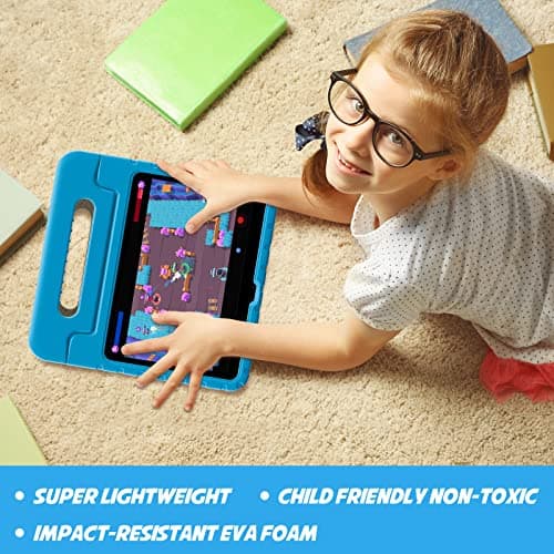 ProCase Kids Case for iPad A16 11th 11” / iPad 10th 10.9” -Blue — view 6