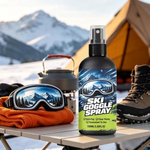 Ski Goggle Anti Fog Spray 100ml Portable Eyeglass Defogger Agent — view 3