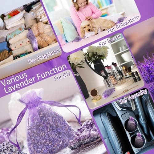 30pcs Lavender Filled Bags Drawers, Wardrobe Fresheners, Lavender Moth Repellent For Wardrobes, Suitable For Pillows, Cars, Shoe Cabinets, Cupboards — view 6