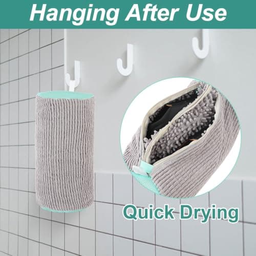 2-in-1 Shoe Washing Bag for Washing Machine(Wash 2 Shoes in 1 Bag) — view 4