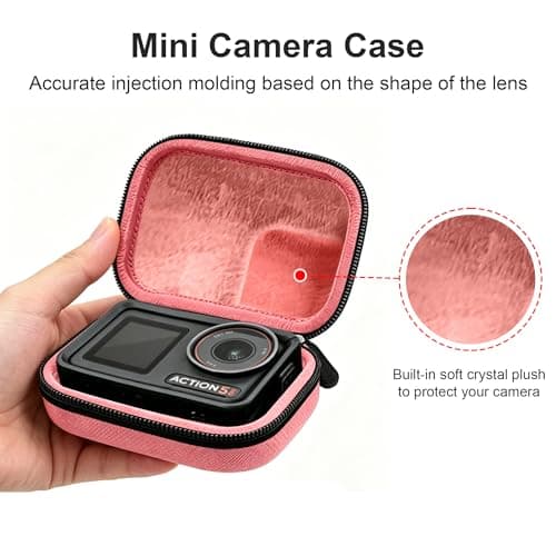 Leayjeen Case for DJI OSMO Action 3/Action 4/Action 5 Pro - Pink — view 2