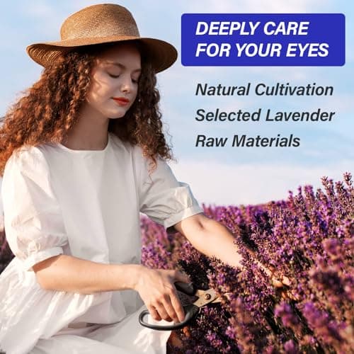 ProCIV Steam Eye Mask Lavender, Self Heating Warm Sleep Eye Mask, 20 Pack — view 5