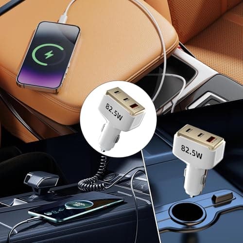Car Charger Adapter 82.5W Multi-Port USB C — view 4